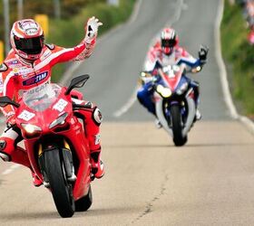 why are there no ducatis at the isle of man tt, Nicky Hayden rode the Ducati 1198 on the Mountain Course albeit for a parade lap in 2011 That gentleman in the background None other than Mick Doohan on a Honda CBR1000RR