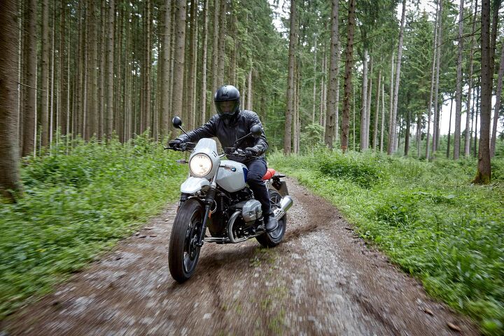 2018 bmw r ninet urban g s review first ride, At least BMW s ad agency people found some unpavement ASC Automatic Stability Control is another available option 400 Switchable ABS is standard