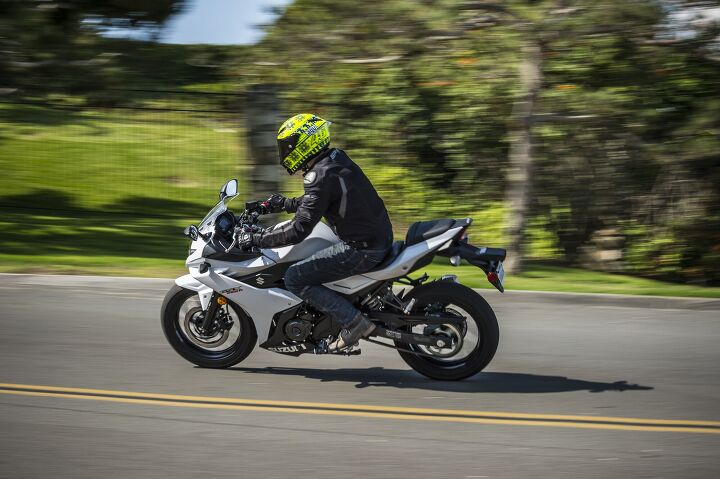 2018 suzuki gsx250r review, The GSX250R is completely adept at performing daily duties around town