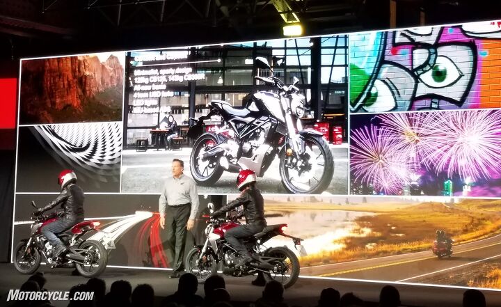 First Look: 2018 Honda CB125R And CB300R