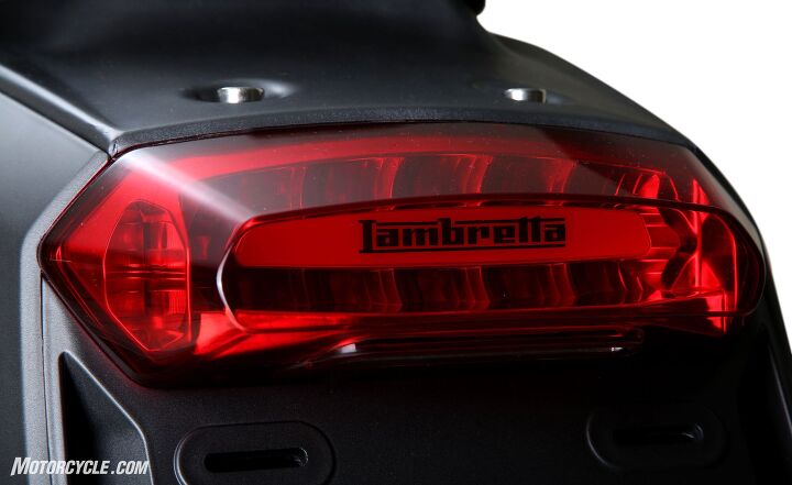 eicma 2017 2018 lambretta v special, The Lambretta V Special features front and rear LED lighting
