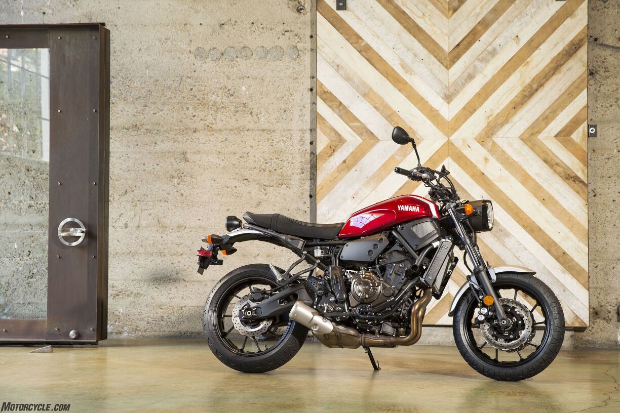 2018 Yamaha XSR700 Sport Heritage First Ride Review | Motorcycle.com