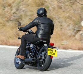 2018 Triumph Bonneville Bobber Black First Ride Review | Motorcycle.com