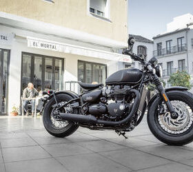 2018 Triumph Bonneville Bobber Black First Ride Review | Motorcycle.com