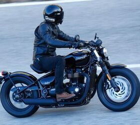 Triumph store bobber touring