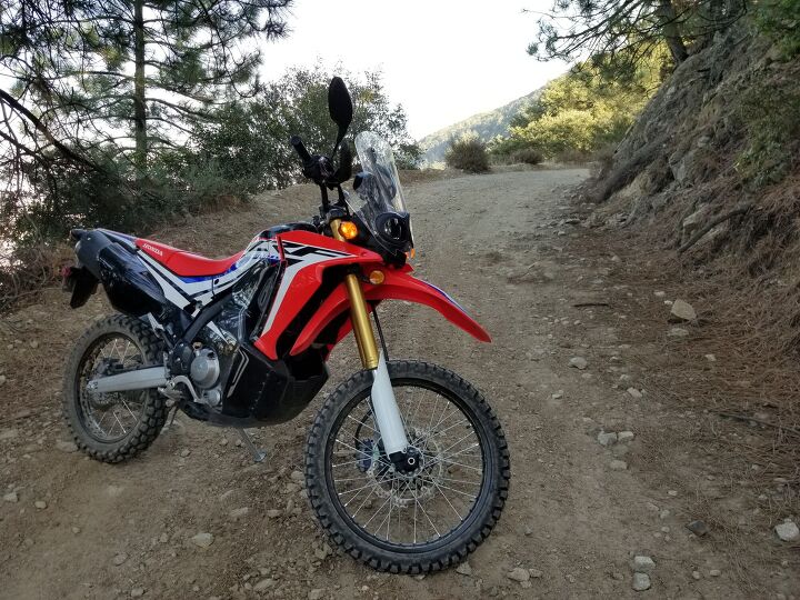 spending some extra time with honda s crf250l rally