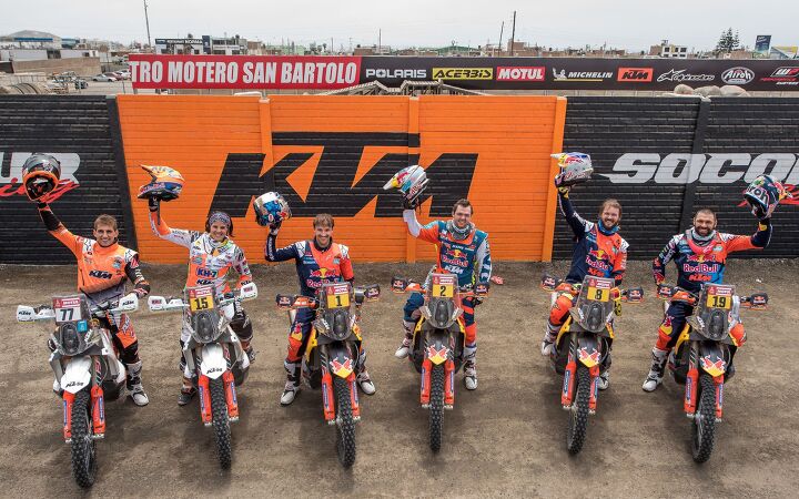 2018 dakar rally preview, KTM has been undefeated in the Dakar Rally since 2001 This year KTM will field six factory riders