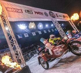 Motul And Ural Ring In The New Year With Some Ice Racing
