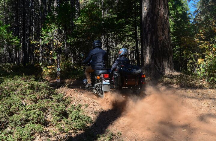 a ural gear up and the road ahead, The Ural Gear Up has the option of locking the motorcycle s rear axle to the sidecar s wheel making the vehicle two wheel drive Unfortunately with the trails we were on 2WD wasn t necessary