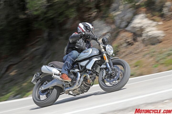 2018 ducati scrambler 1100 first ride review, Without putting a Scrambler Icon or Sixty2 side by side with the 1100 the latest addition to the family would be very difficult to differentiate