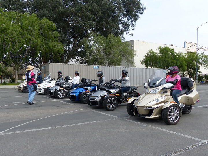 along came a spyder, Each student in the class was considering the purchase of a Spyder after completing the training