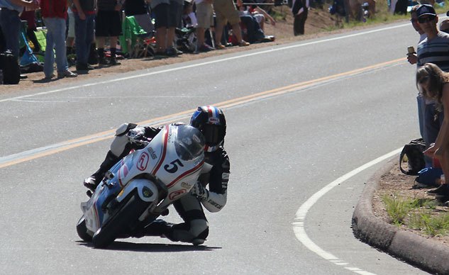 is electric bike racing the next big thing, Carlin Dunne riding the Lightning LS 218 en route to winning the motorcycle division at Pikes Peak in 2013