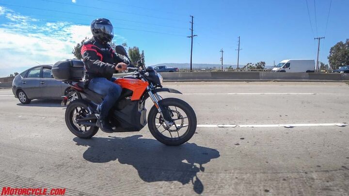 what s the range of an electric motorcycle, Freeway riding is the enemy of range as the constant call for electricity quickly drains batteries But hopping on the freeway is simply a way of life for many