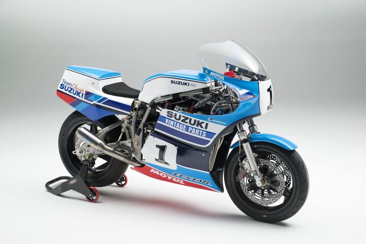 riding the hypercycle vintage racing xr69 beast and other classic tales, Team Classic Suzuki in England built this one for Michael Dunlop to ride at the 2016 Classic TT It looks vintage enough but Suzuki probably only ever built five XR69s