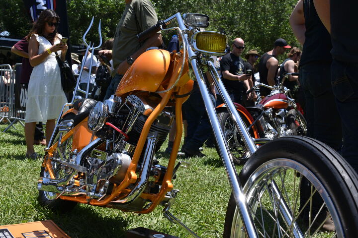 born free 10 photo recap, This year s Show Class Mag Peoples Champ The Mantis built by Josh Sheehan Check out the tapered 20 inch over rigid front end