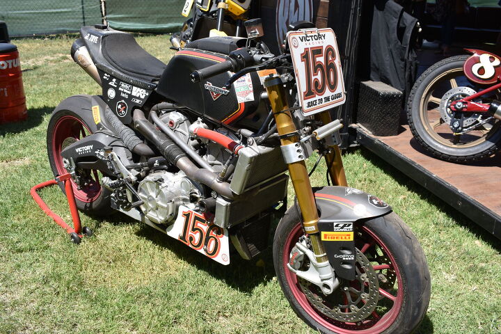 born free 10 photo recap, This Victory racebike prototype was built by Roland Sands Design and contested the 2015 Pikes Peak International Hill Climb There s 156 turns between the bottom and top of the 14 115 foot mountain hence the bike s number plate