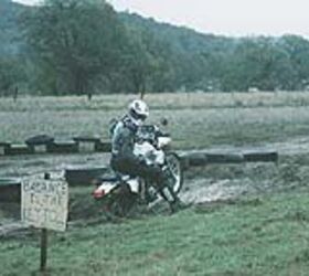church of mo 1998 yamaha xt350, The XT conquered every obstacle in our rigorous multi million dollar off road testing facility in a most mundane manner