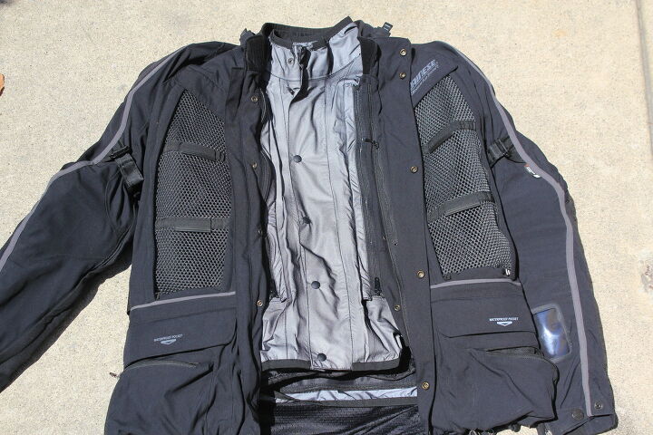 advantages of motorcycle touring gear, Ah the silver lining Gore Tex liners provide waterproof breathability and also come with a lifetime warranty for the Gore Tex only