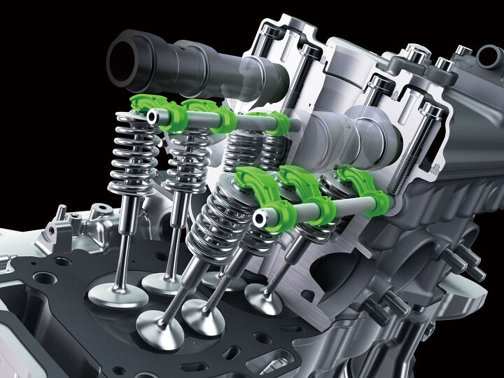 2019 kawasaki ninja zx 10r receives engine updates now claims 200hp, According to Kawasaki the finger follower valve actuators increases performance and reliability at high rpms
