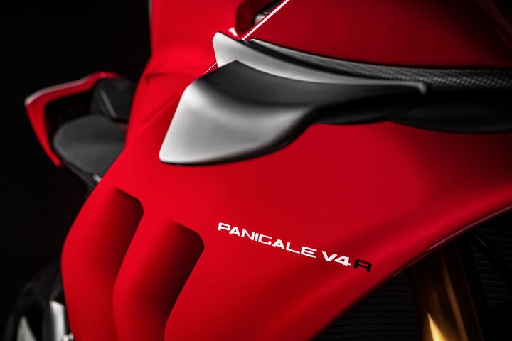 2019 ducati panigale v4 r unveiled at eicma, Wings and gills The wings provide more downforce at speed while the gills help flow more cooling air through the radiator and oil cooler