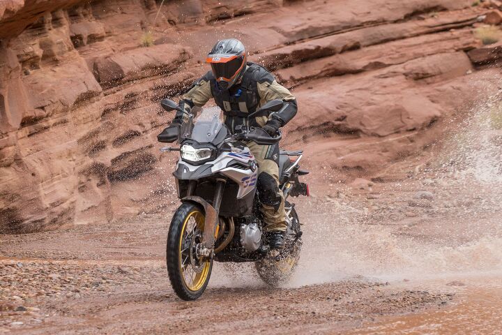 2019 bmw f 850 gs and f 750 gs review first ride, Adjustable levers can be found at both hands and both feet Unfortunately even in the highest position the shift and brake pedal were still lower than we would have liked