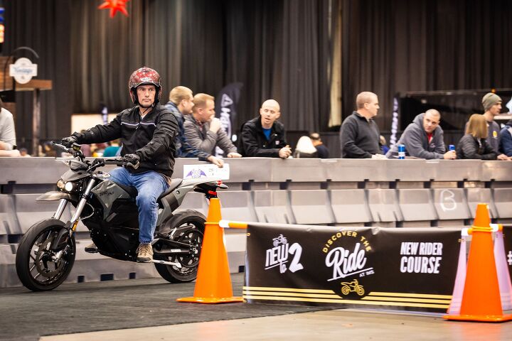 international motorcycle shows grabs new riders by the horns, Zero electric no shifting required