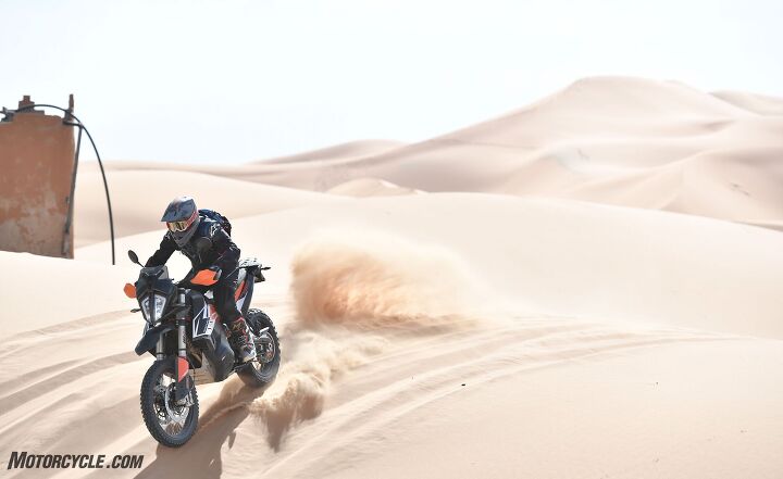 2019 ktm 790 adventure r first ride review, I had never ridden in sand dunes before this trip I ve been in plenty of deep sand on dual sport bikes but never dunes and never on a bike this big That alone should be a testament to the capability of the 790 Adventure R