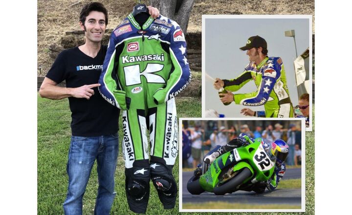 Eric Bostrom Giving Away Race Leathers To Spread Awareness For Natural Pain Relief