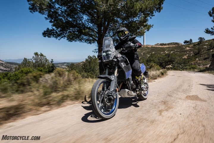 2020 yamaha tenere 700 review first ride, Yamaha made it a point to tell us the Tenere was built to be pure and essential without gimmicks Gimmicks they would later suggest included things like ride modes traction control and cruise control
