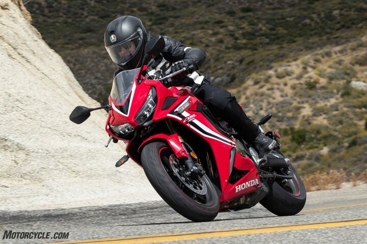 2019 honda cbr650r review first ride, Lightweight and flickable the Showa suspension setup proves to be a good all rounder