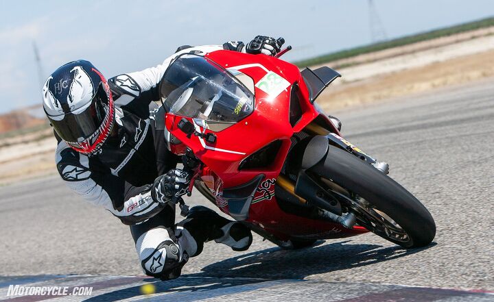 riding the ducati panigale v4r a mini review, Ducati s revised front frame might sound like marketing fluff but it really makes a difference compared to the S