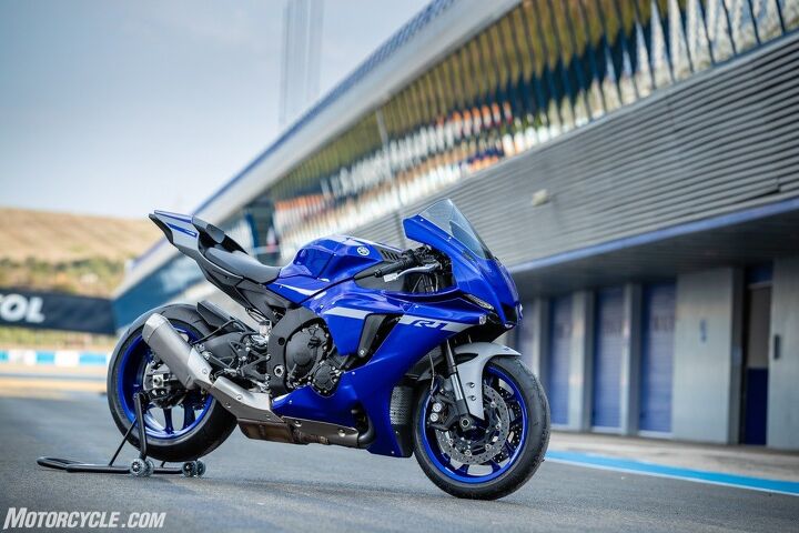 2020 yamaha yzf r1 review first ride, It s not a drastic departure from the previous version but now the 2020 Yamaha YZF R1 is Euro5 compliant