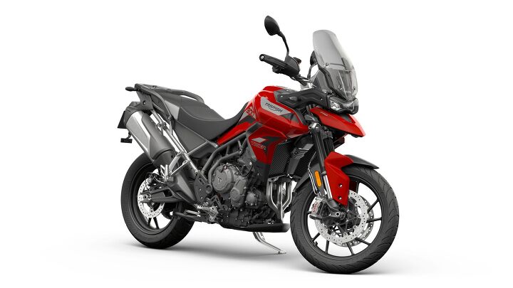 2020 triumph tiger 900 900 gt 900 rally first look, GT Pro in Korosi Red