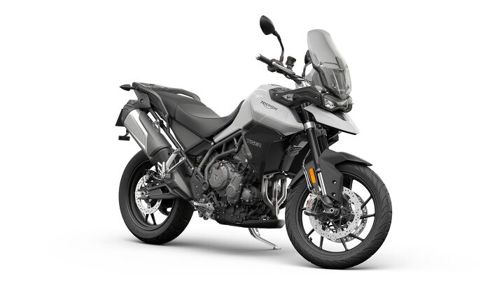 2020 triumph tiger 900 900 gt 900 rally first look, Tiger 900 in Pure White