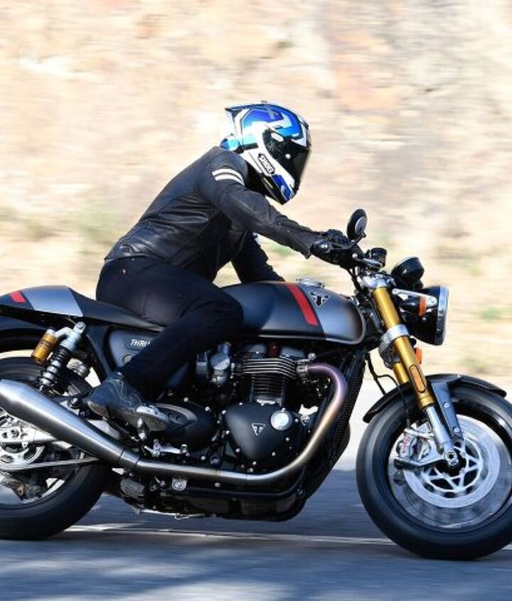 2020 triumph thruxton rs review first ride