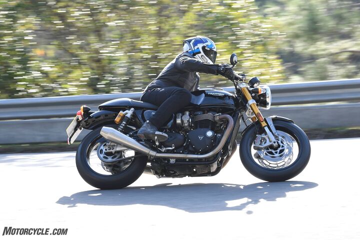 2020 triumph thruxton rs review first ride, Metzler Racetec RR tires are now factory fitment delivering sure footing to the 2020 Triumph Thruxton RS