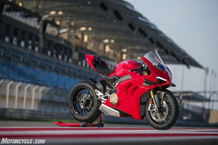 2020 ducati panigale v4 s review first ride, Your eyes aren t fooling you This isn t the Ducati Panigale V4 R but it s close