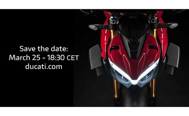 Save The Date - Ducati Live-Streaming Streetfighter V4 Presentation