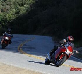 church of mo 2010 bmw k1300s vs honda vfr1200f shootout, With the emergence of the VFR1200F the sportbike S T hybrid class has a new pecking order
