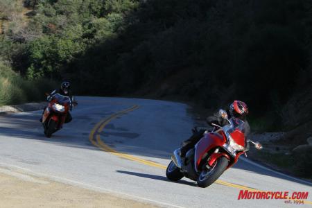 church of mo 2010 bmw k1300s vs honda vfr1200f shootout, With the emergence of the VFR1200F the sportbike S T hybrid class has a new pecking order