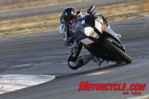 church of mo 2010 ktm 1190 rc8r review, The RC8R turns in with an eagerness not found in any other 1200cc motorcycle