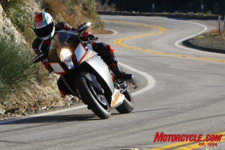 church of mo 2010 ktm 1190 rc8r review, The RC8R lives for twisty canyon roads