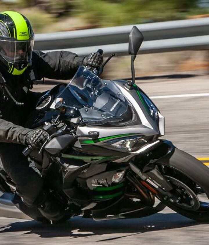 2020 kawasaki ninja 1000sx review first ride, For 5 8 me the Ninja s ergonomics couldn t be better for brisk street riding