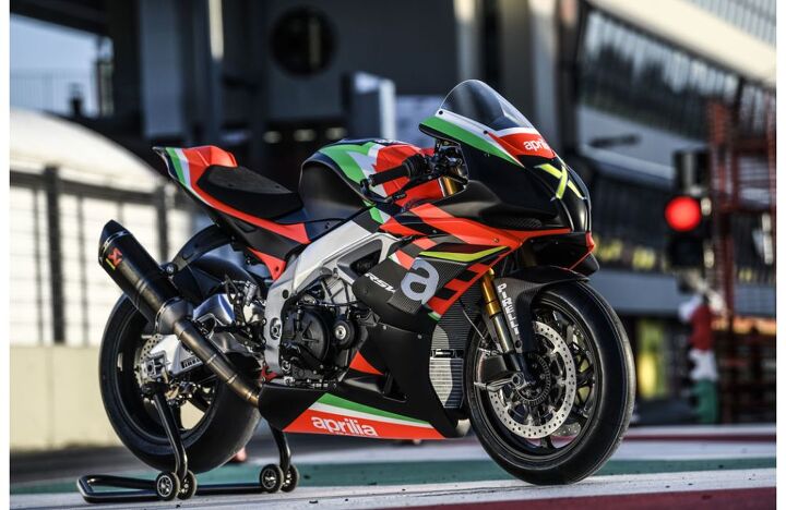 why 100k motorcycles are a lot more relevant than you think, Ultra rare Aprilia s only making 10 of the RSV4 X