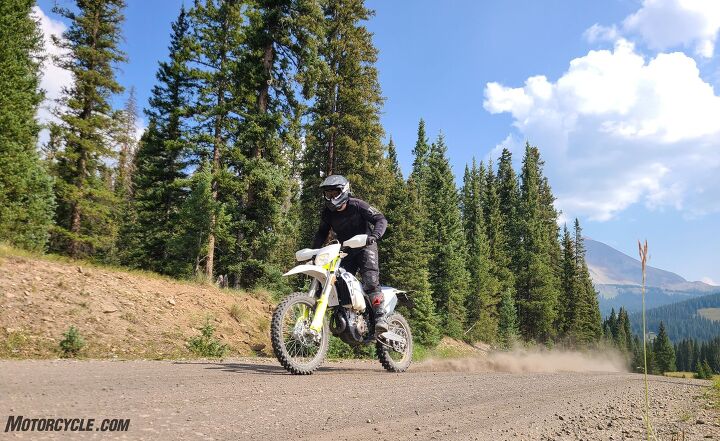 2020 husqvarna fe 350s review, The versatility of the Husqvarna FE 350s will take you from mountain roads to single track and anywhere in between