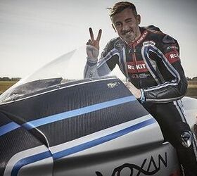 Voxan and Max Biaggi Set 11 New Electric World Records