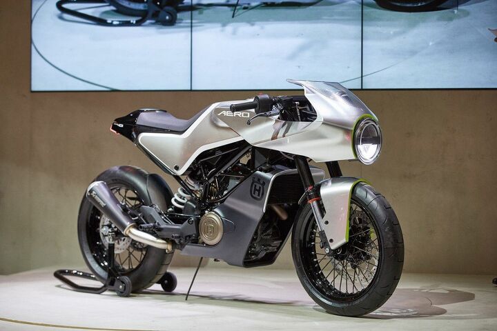 the clay modeler bringing motorcycle designs to life part 1, The finished Husqvarna 401 Aero concept
