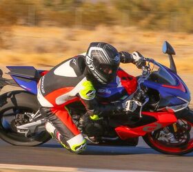 2022 yamaha yzf r7 review first ride, The Aprilia RS660 has more power electronics and is very nimble in its own right It ll be a closer comparison than some might think