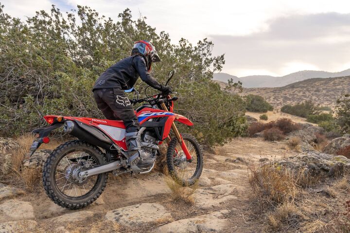 2021 honda crf300l and crf300l rally announced for us, 21 Honda CRF300L Action