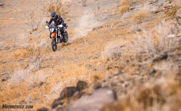 2021 ktm 890 adventure r review first ride, Just look at how light that subframe is I could barely keep it on the ground Or maybe that was because I forgot to back out the preload when we ventured off road initially At any rate here s a fun fact I was heading uphill in this picture